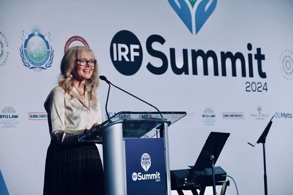 Katrina Lantos Swett AT IRF SUmmit 2024