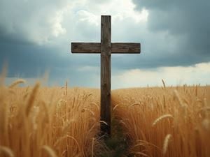 Cross in Field