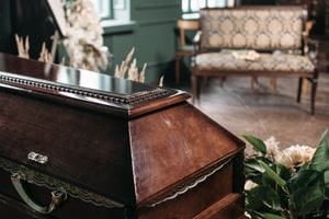 Casket and Bench 