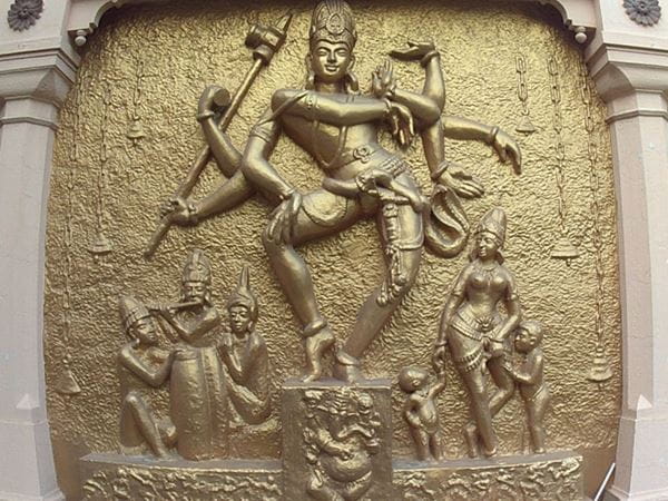 Hindu God Mural in Amritsar