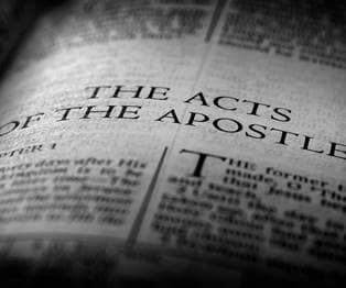 Bible New Testament Christian Teachings Gospel Acts of Apostles.