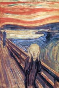 The Scream, by Edvard Munch