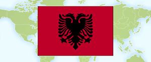 Flag of Albania