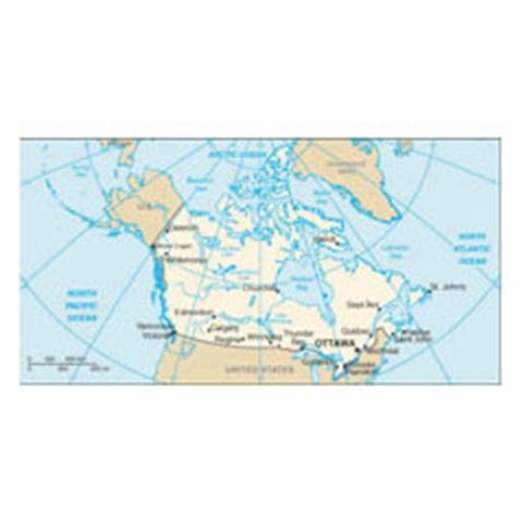 Map of Canada