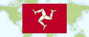 Flag of Isle of Man
