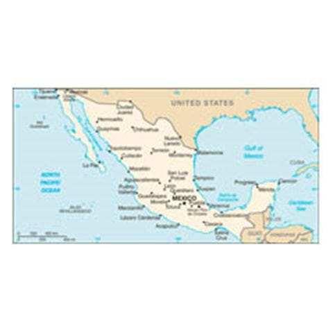 Map of Mexico
