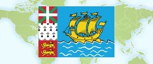 Flag of Saint Pierre and Miquelon