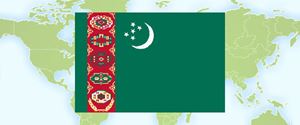 Flag of Turkmenistan