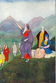 Illustration from The Boys of the Bible: by Hartwell James 1905 via Wikimedia CC