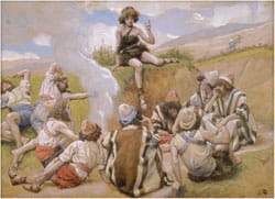 Joseph Reveals His Dream to His Brethren c. 1896-1902, by James Jacques Joseph Tissot via Wikimedia CC