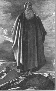 Moses views the Promised Land: by Lord Frederic Leighton - 1881 via Wikimedia CC