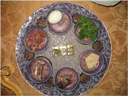 Passover Seder Plate - Photo courtesy of MrMorshee via C.C. License at Flickr