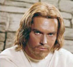 Jeffrey Hunter as Jesus, 1961