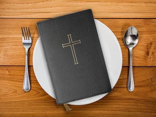Bible Food Plate